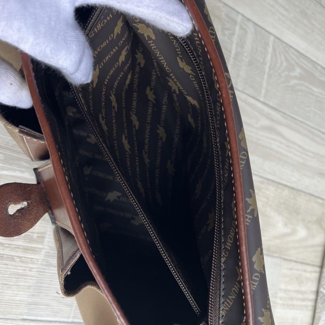 ハンティングワールド 斜め掛け対応 サファリトゥデイ ショルダーバッグ