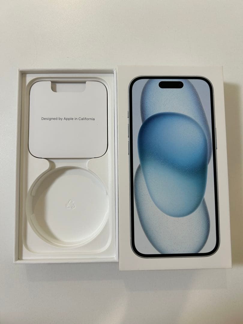 【あや】Apple iPhone 15 ブルー 256GB SIMフリー