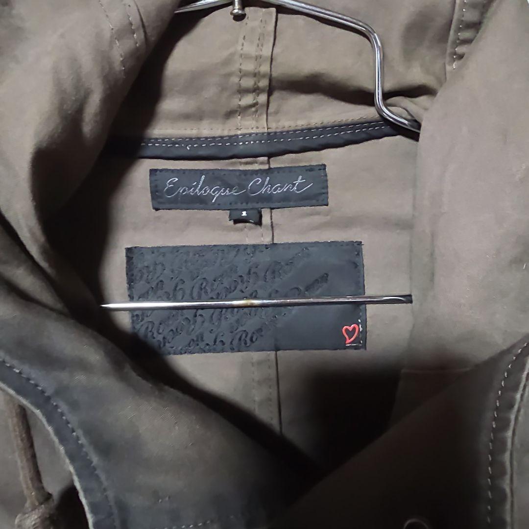 ロエン×エピローグチャント　コラボ　スカルデザイン　　モッズコート　1 S