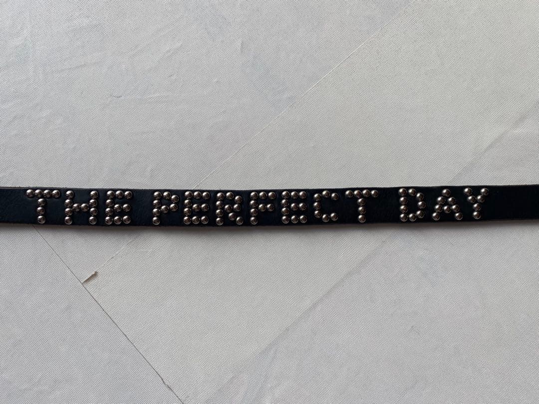 KJ着Rottweiler leather studs belt cootie