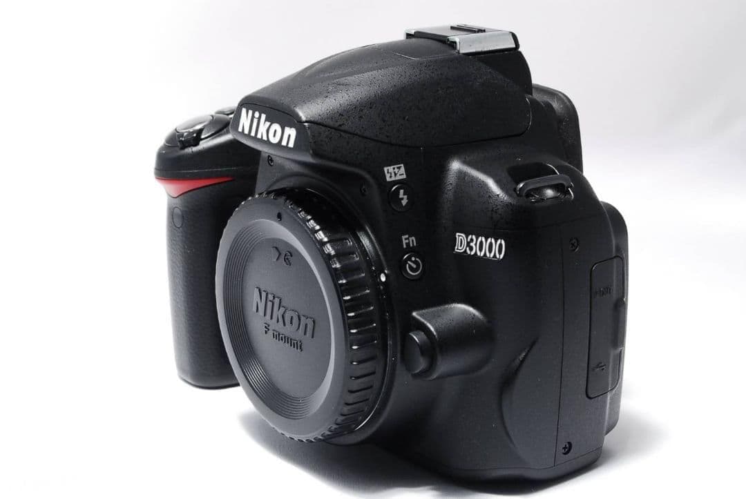 ♥初心者安心モデル♥Nikon D3000♥ かんたん設定 高画質 AF-S対応