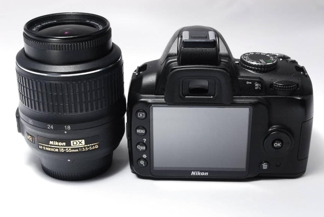 ♥初心者安心モデル♥Nikon D3000♥ かんたん設定 高画質 AF-S対応