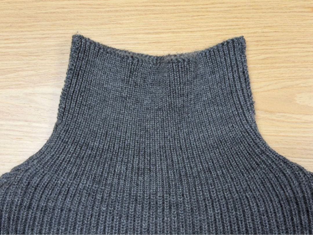 ANDERSEN-ANDERSEN タートルネックニット 5G グレー