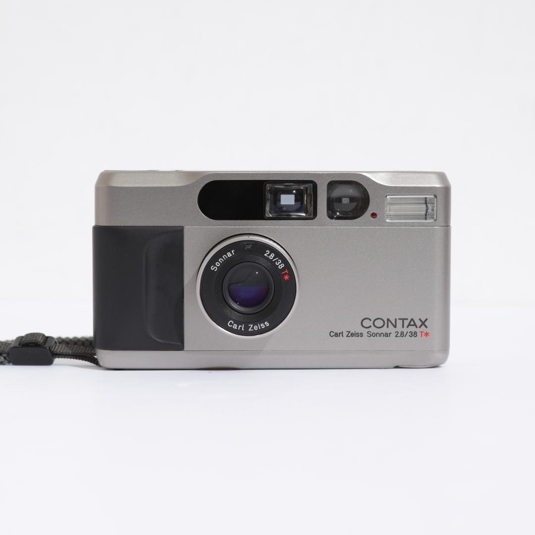 CONTAX T2 Carl Zeiss Sonar 28/38コンパクトカメラ