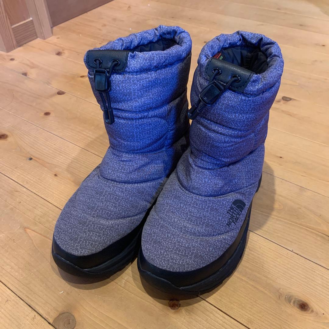 【美品】THE NORTH FACE スノーブーツ　グレー　24.0cm