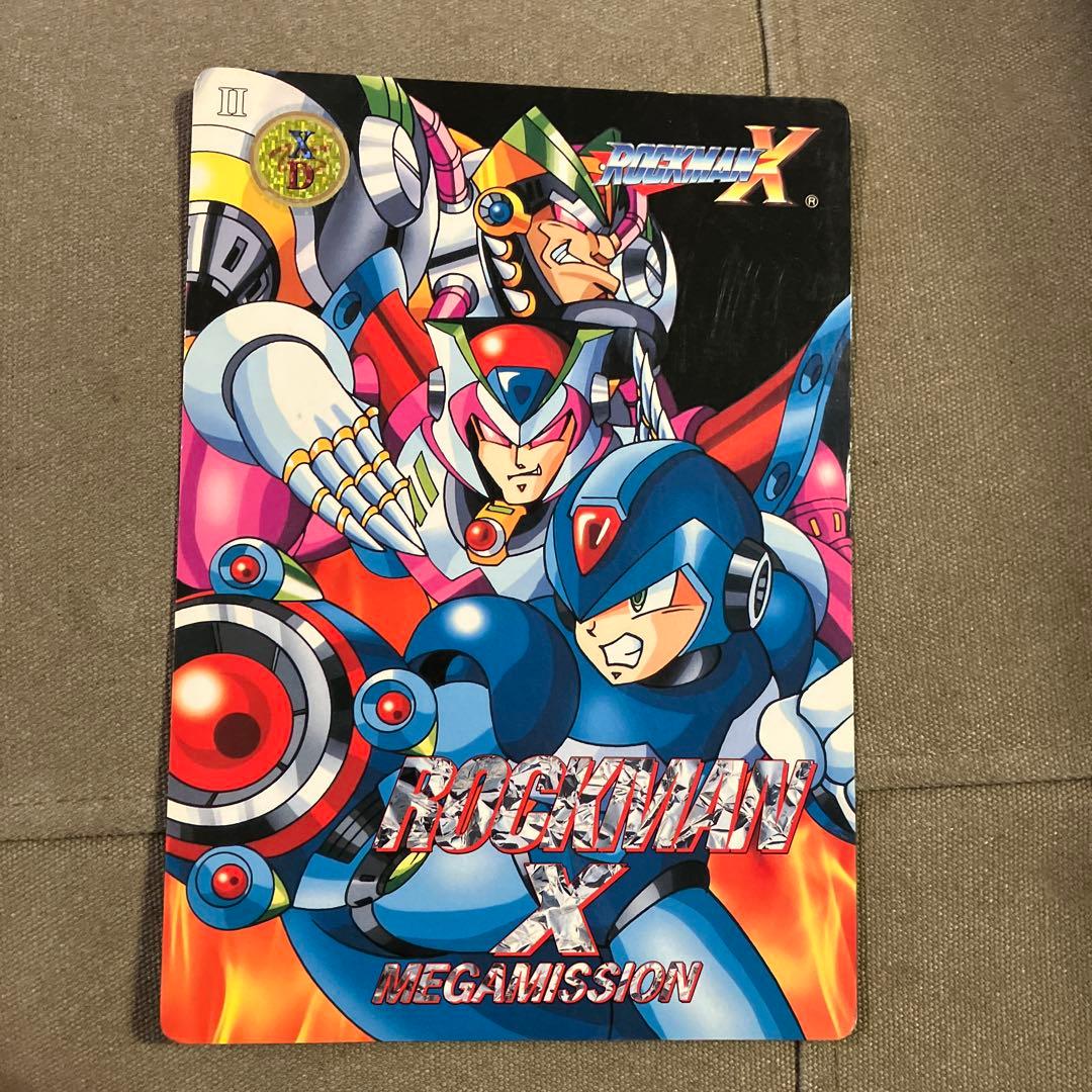 ロックマンX メガミッション ジャンボカードダス