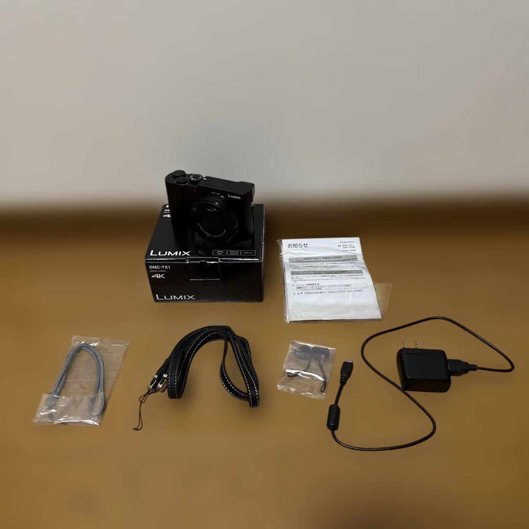 Panasonic DMC-TX1 4Kデジタルカメラ + Velbon三脚