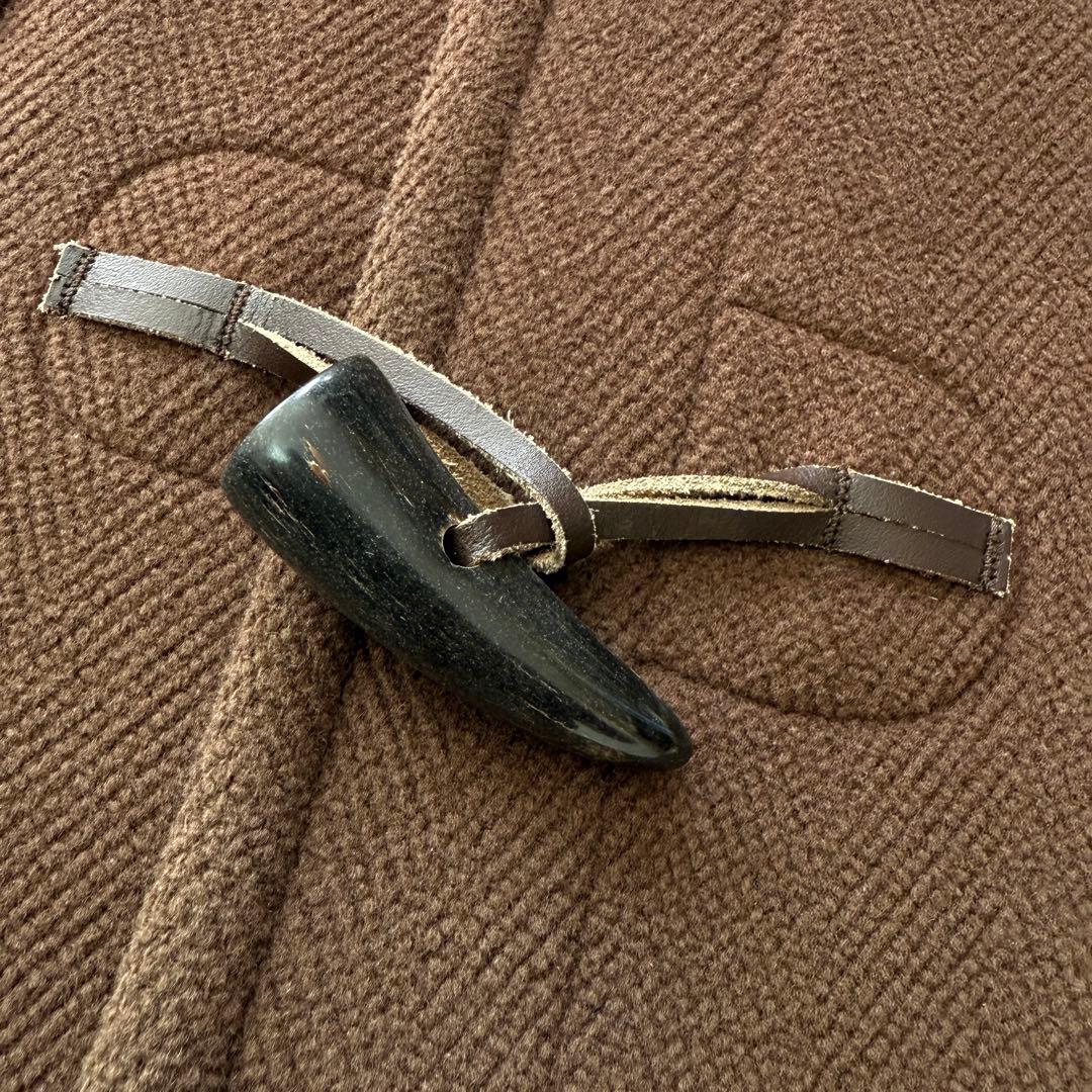 ☆美品☆ オールドイングランド　ヘリンボーン　ダッフルコート　ブラウン　トグル