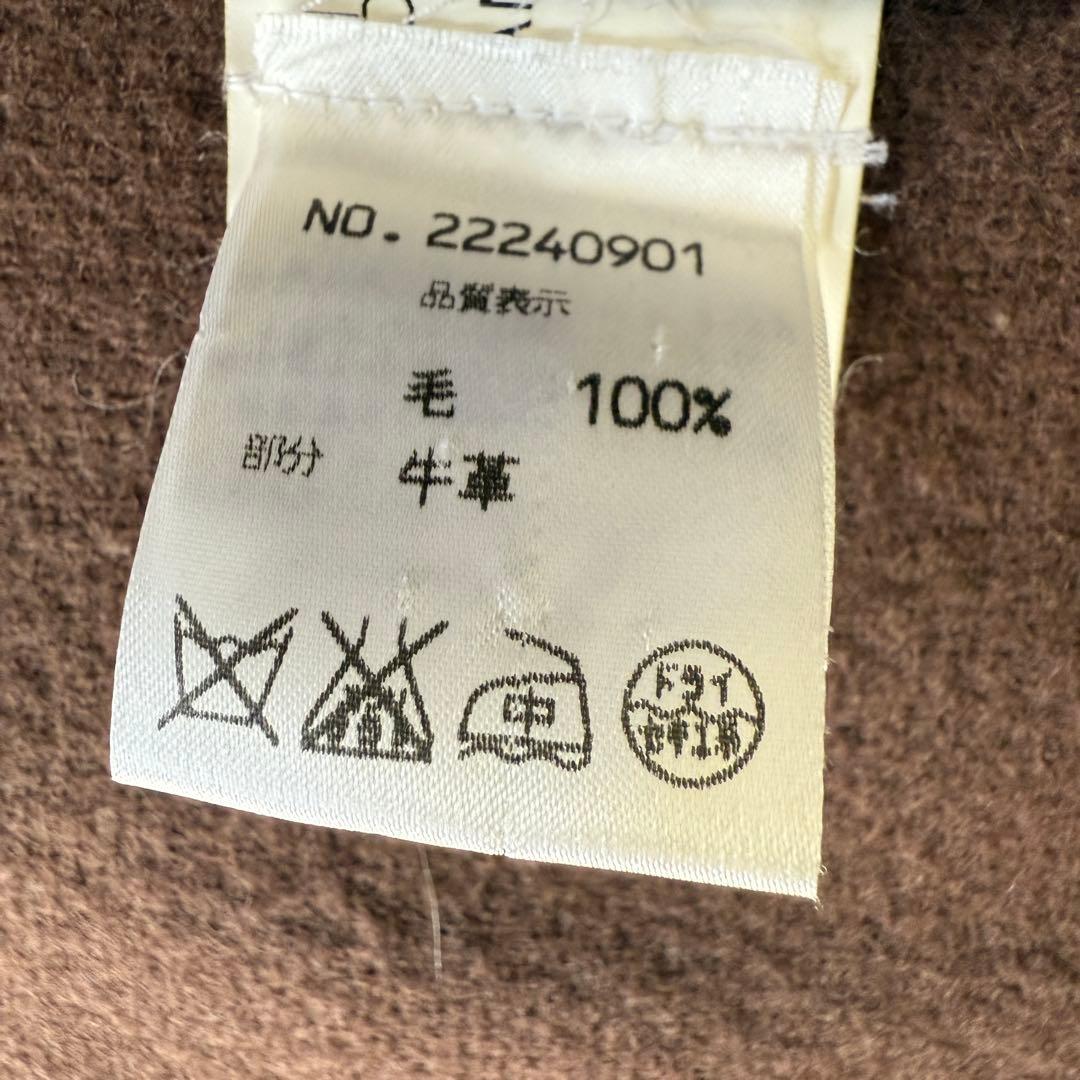 ☆美品☆ オールドイングランド　ヘリンボーン　ダッフルコート　ブラウン　トグル