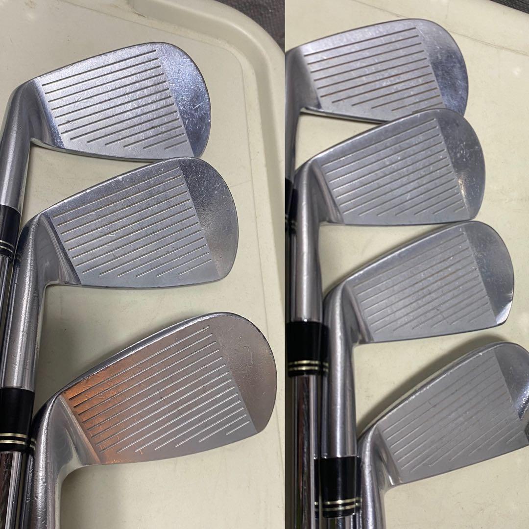 【名器！】ツアーステージ　V7000 メンズ　アイアンセット　グリップ新品