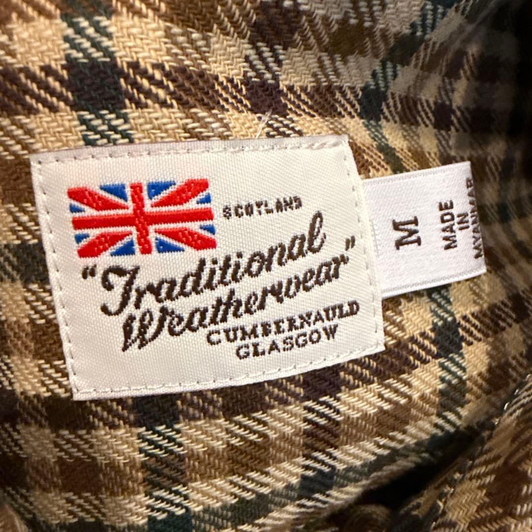 新品未使用Traditional Weatherwear チェック柄シャツ M