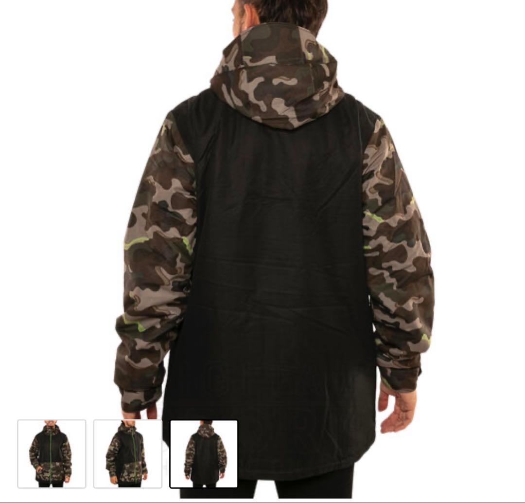 最高峰 VOLCOM ボルコム スノーボードウェア メンズ セットアップ L