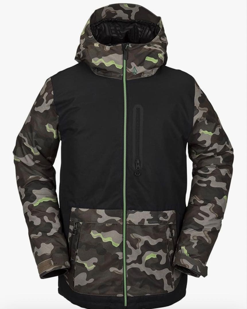 最高峰 VOLCOM ボルコム スノーボードウェア メンズ セットアップ L