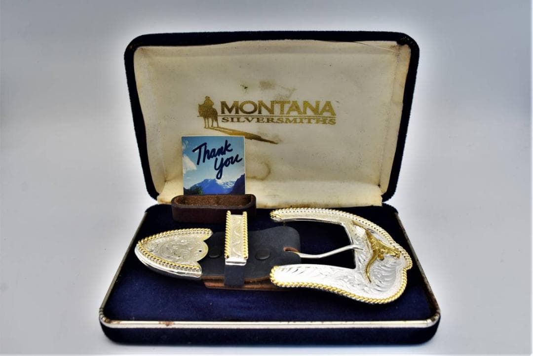 ベルトバックル モンタナ SILVERSMITHS COLUMBUS MONT