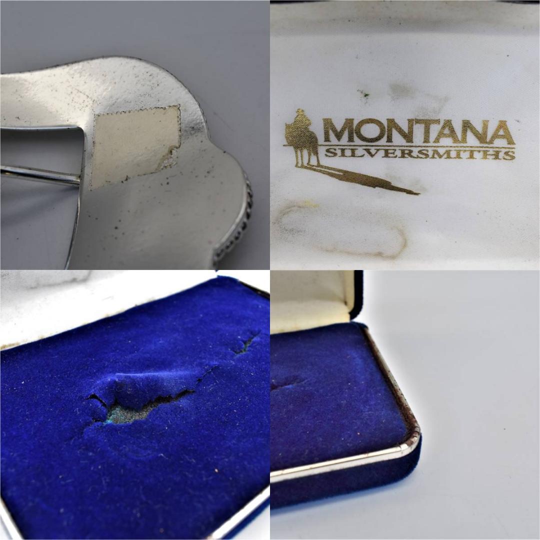 ベルトバックル モンタナ SILVERSMITHS COLUMBUS MONT