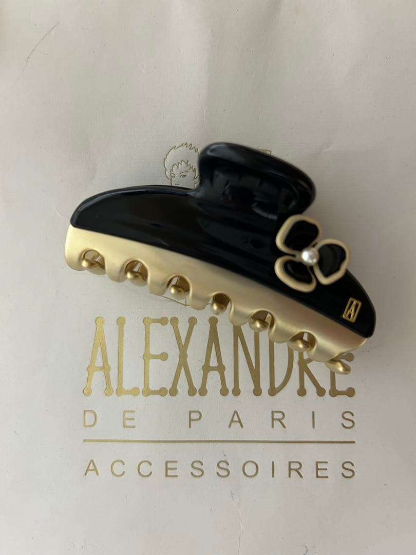 新品 ALEXANDRE DE PARIS ヴァンドームクリップ7.5㎝