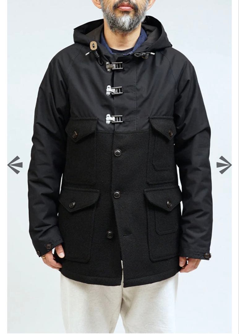 ナイジェルケーボン クラシックカメラマンジャケット ジャパンスペシャル 48 黒