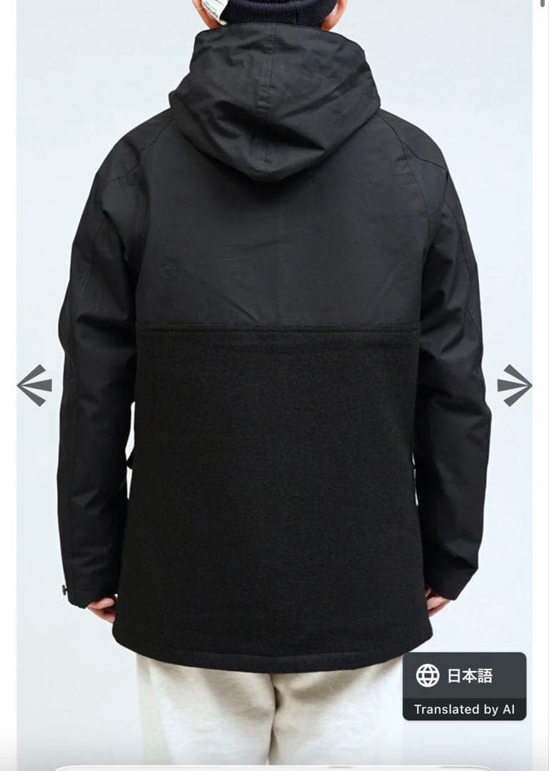 ナイジェルケーボン クラシックカメラマンジャケット ジャパンスペシャル 48 黒