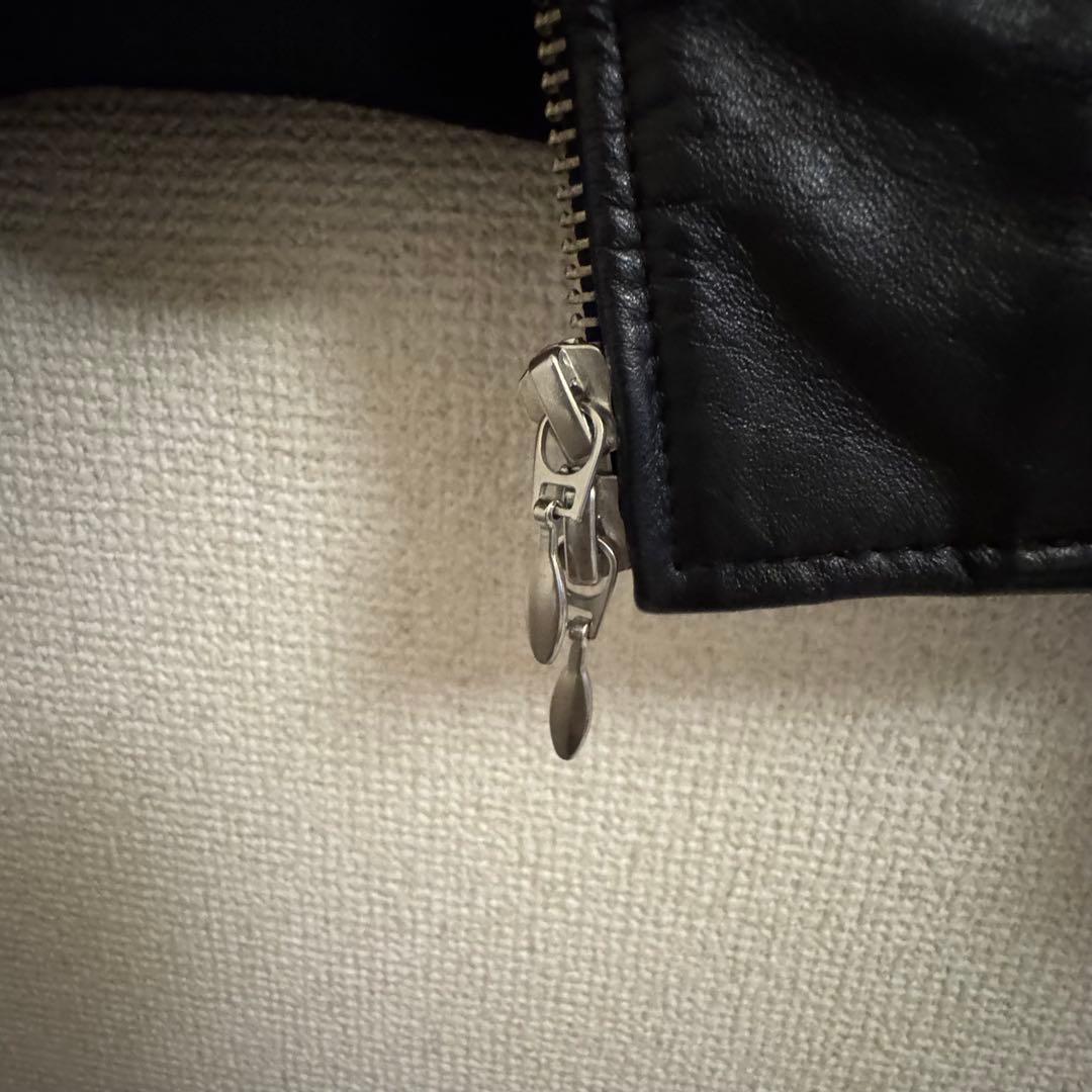 BEAUTY&YOUTH ブラックレザー ボンバージャケット　Mサイズ