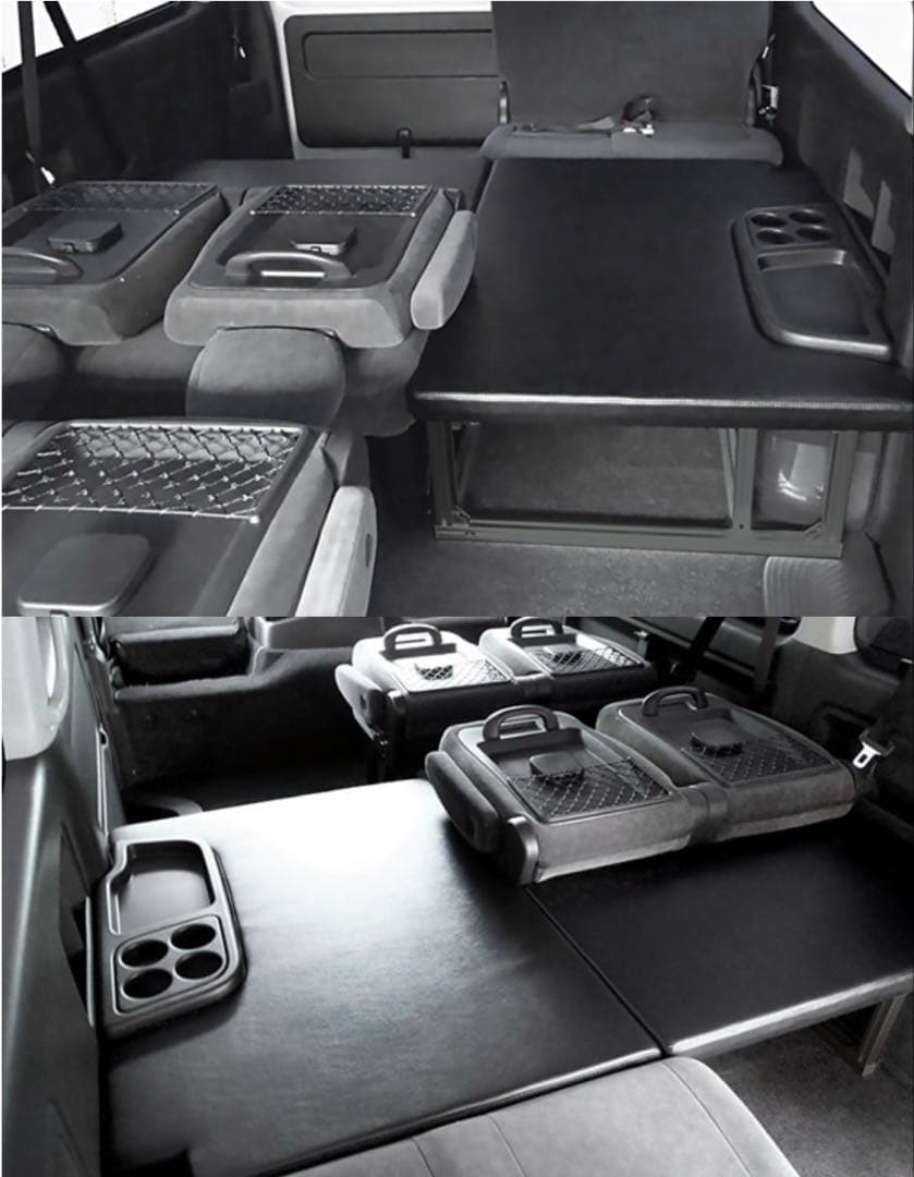 ユ*ウ様 ハイエースワゴン　 ベットキット　グルニエ9