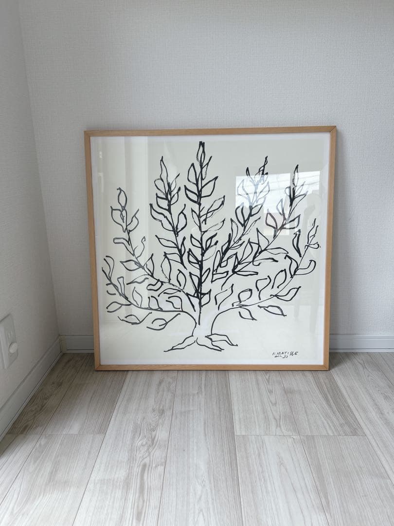 IDDE アンリマティス　低木　アートポスター