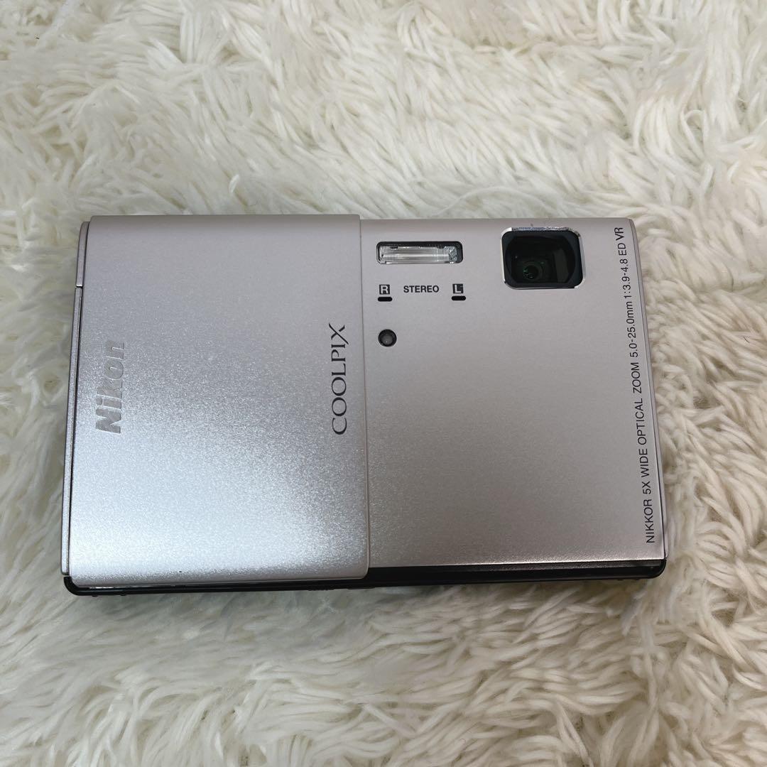 Nikon COOLPIX S100 コンパクトデジタルカメラ プラチナシルバー