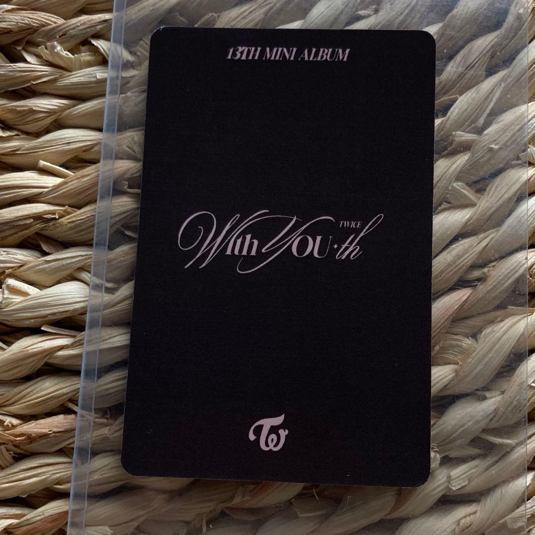 twice ジヒョ 限定 事前収録 With YOU-th サノク トレカ