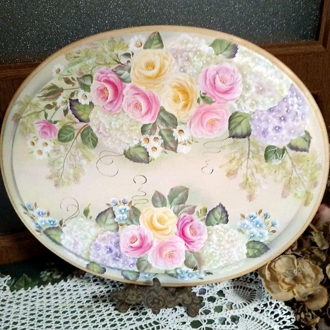 トールペイント作品　ヴィオラです。