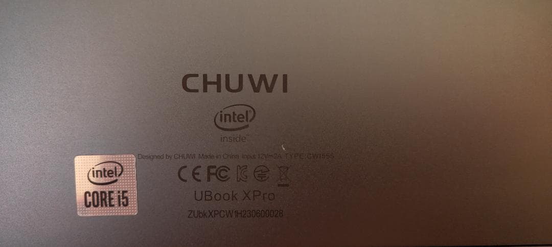 CHUWI UBook XPro Windows11|タブレット｜