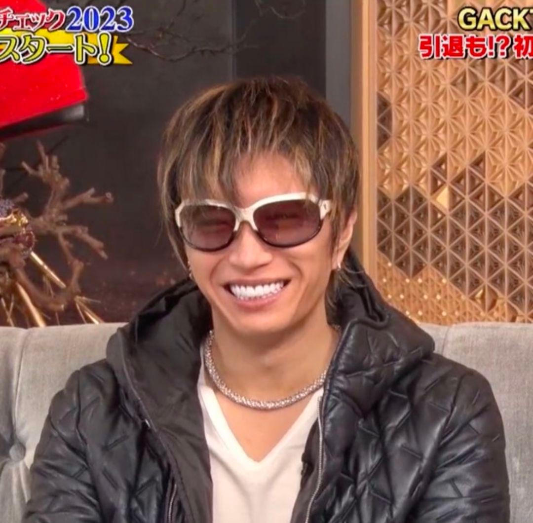 GACKT着用 EMPORIO ARMANI ラムレザーブルゾン リバーシブル