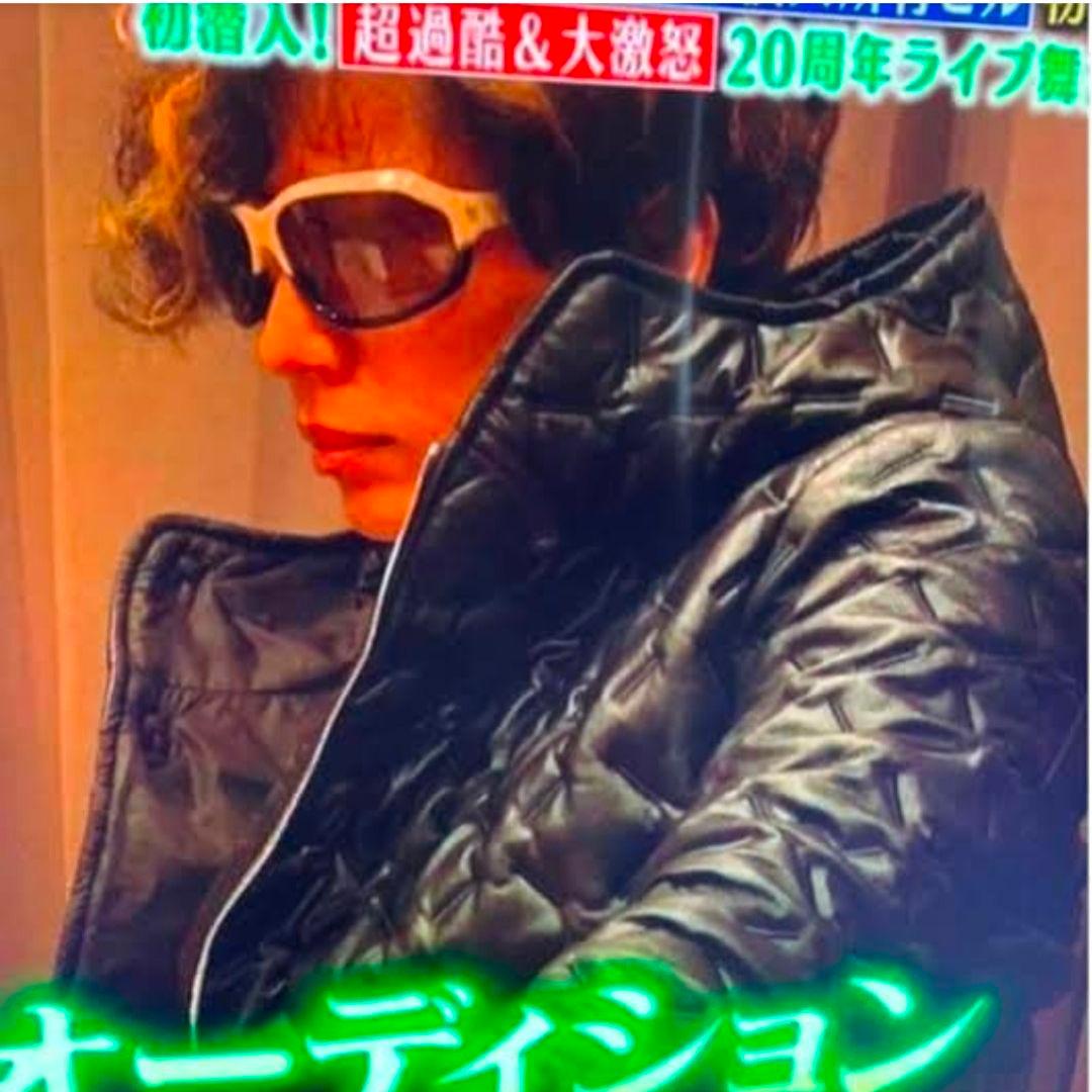 GACKT着用 EMPORIO ARMANI ラムレザーブルゾン リバーシブル