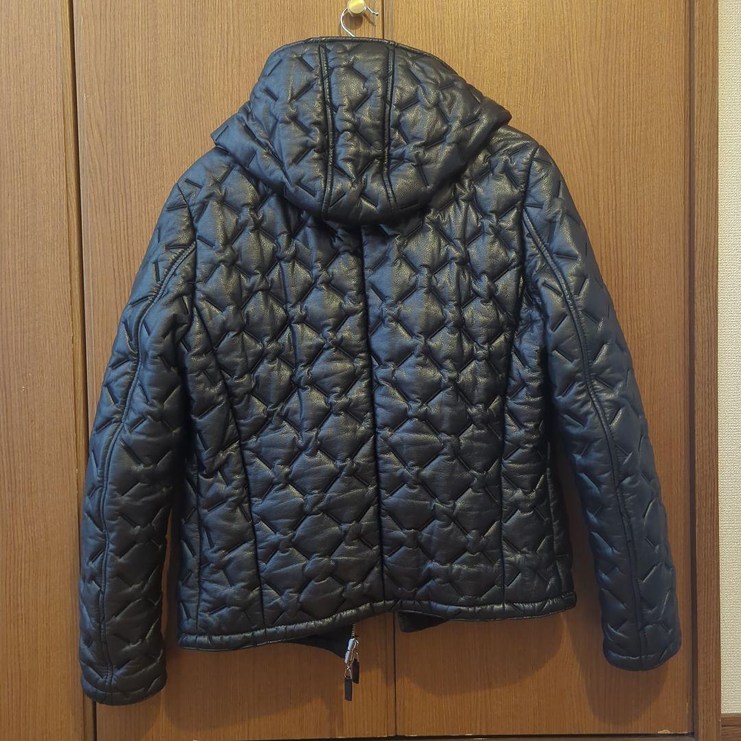 GACKT着用 EMPORIO ARMANI ラムレザーブルゾン リバーシブル