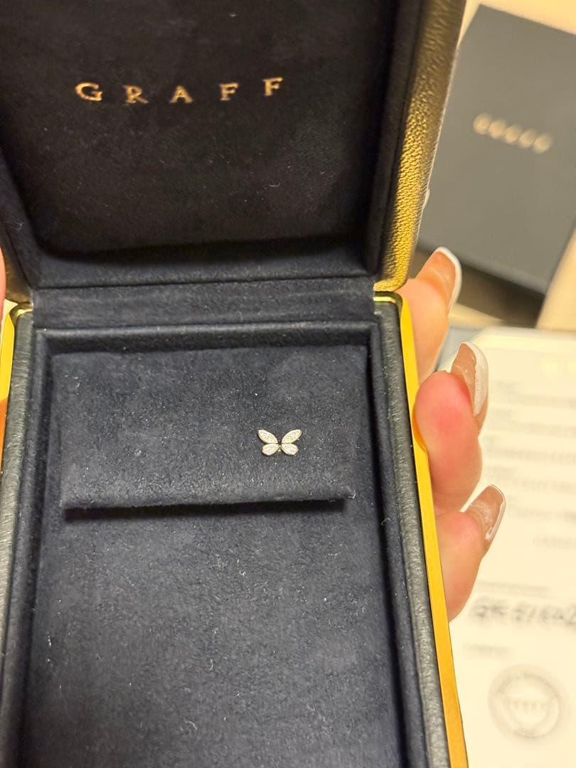 GRAFF ミニバタフライ ピアス 片方のみ