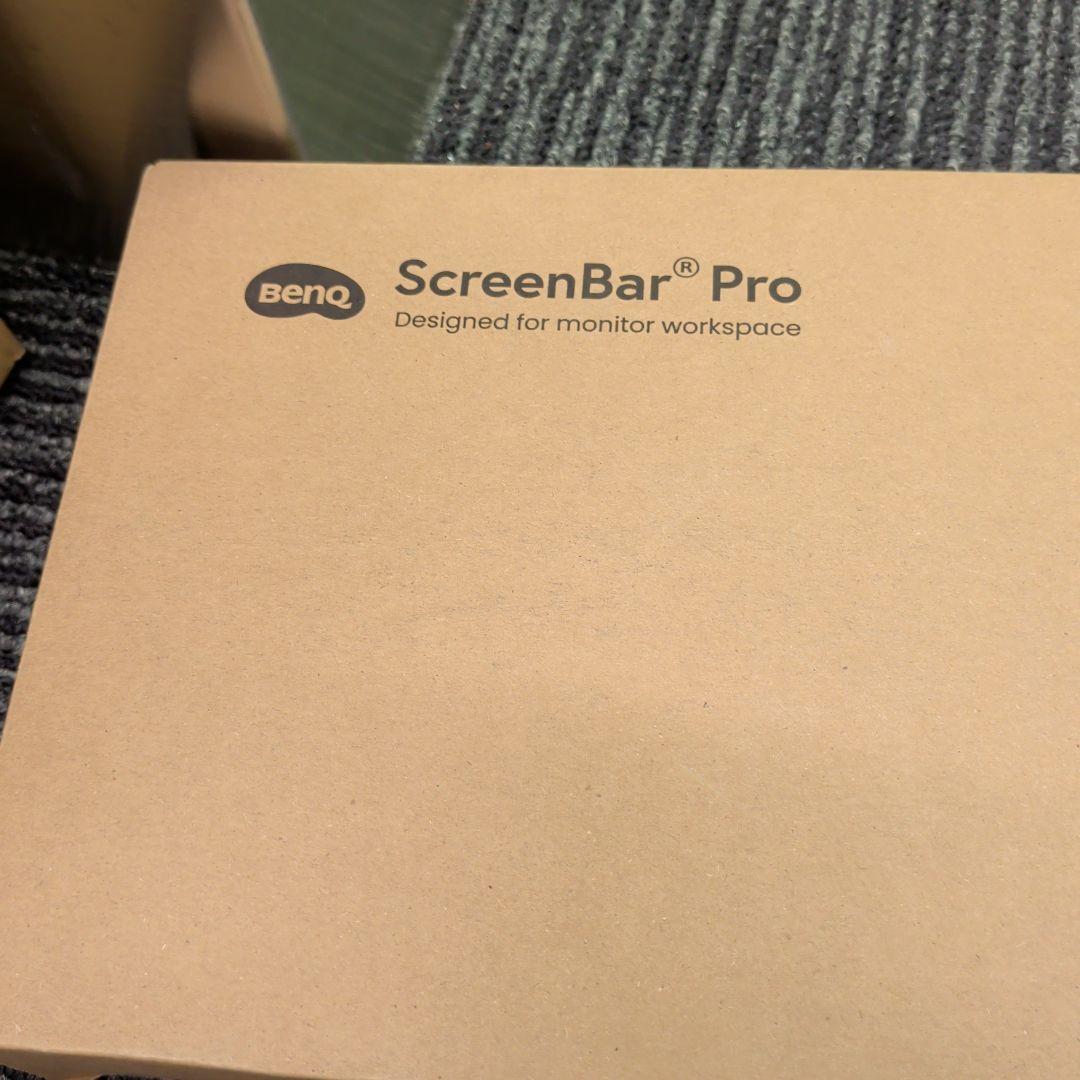 値下げ交渉⭕️新品未開封　BenQ ScreenBar Pro ブラック
