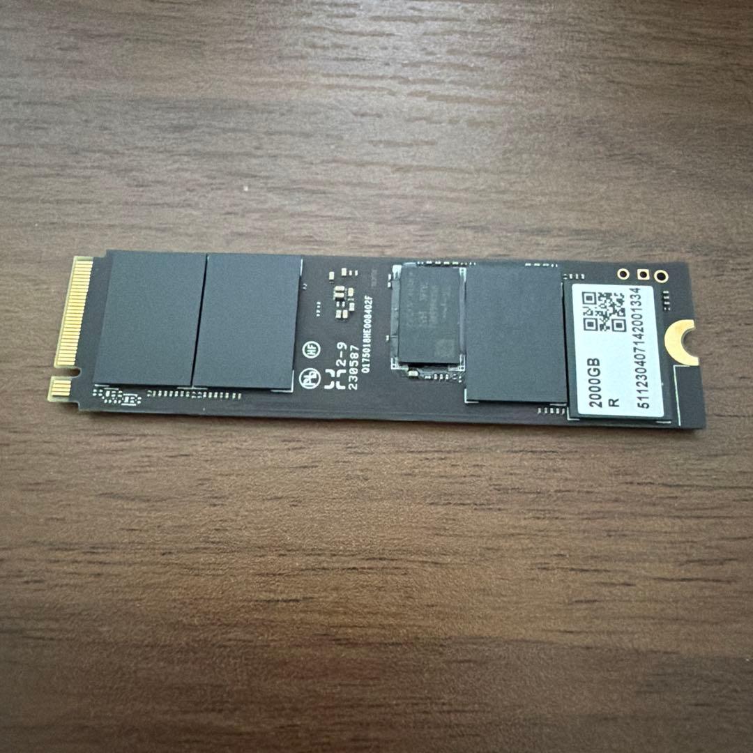 爆速SSD Nexstorage 2000GB M.2 SSD 4世代