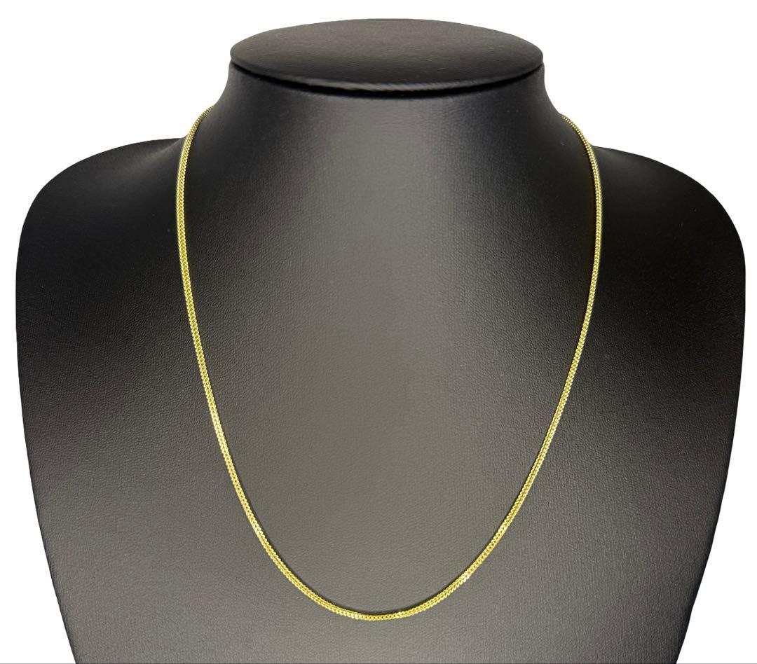 アクセサリー 10K Franklin necklace 46cm 1.5mm