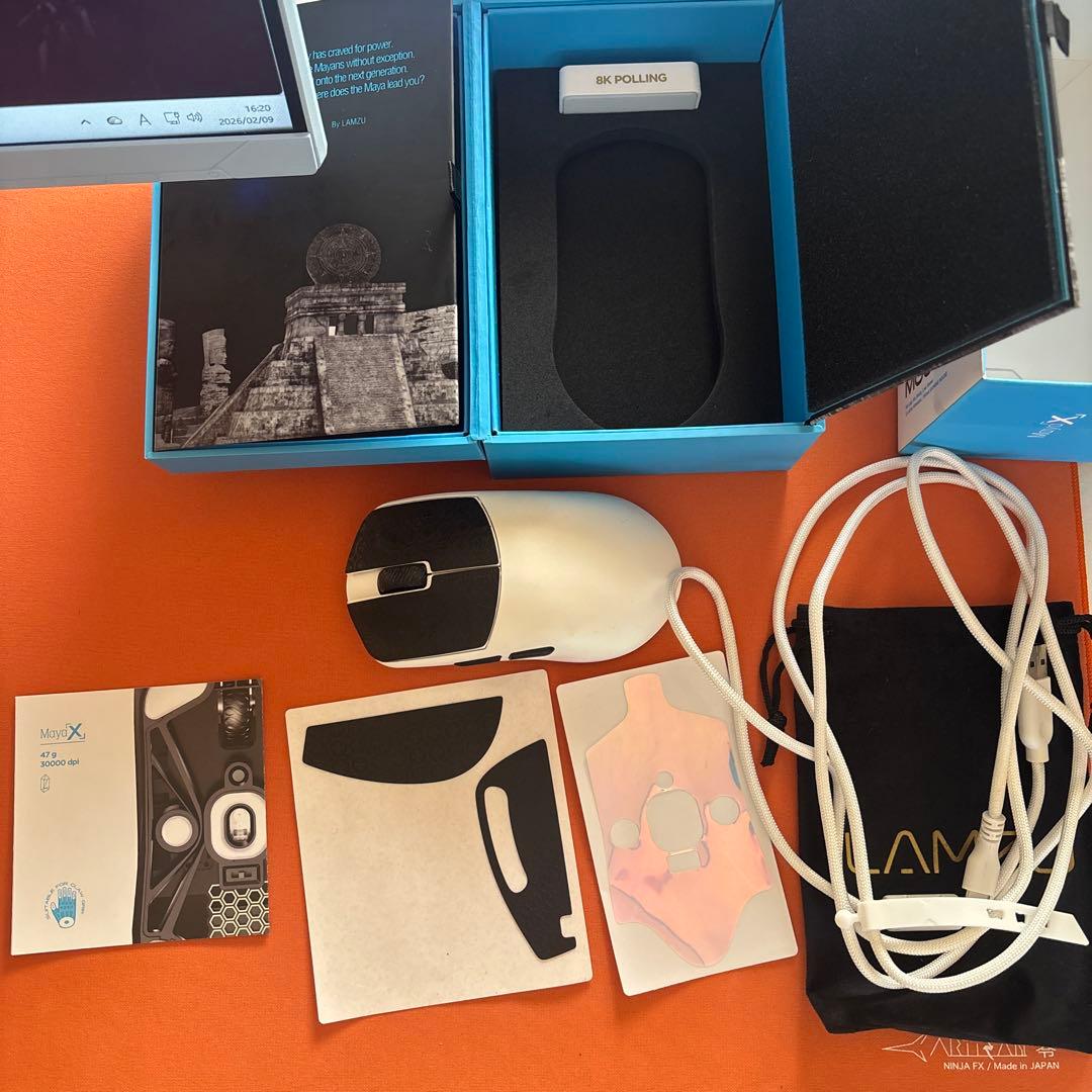 マウス・トラックボール LAMZU maya x 8k