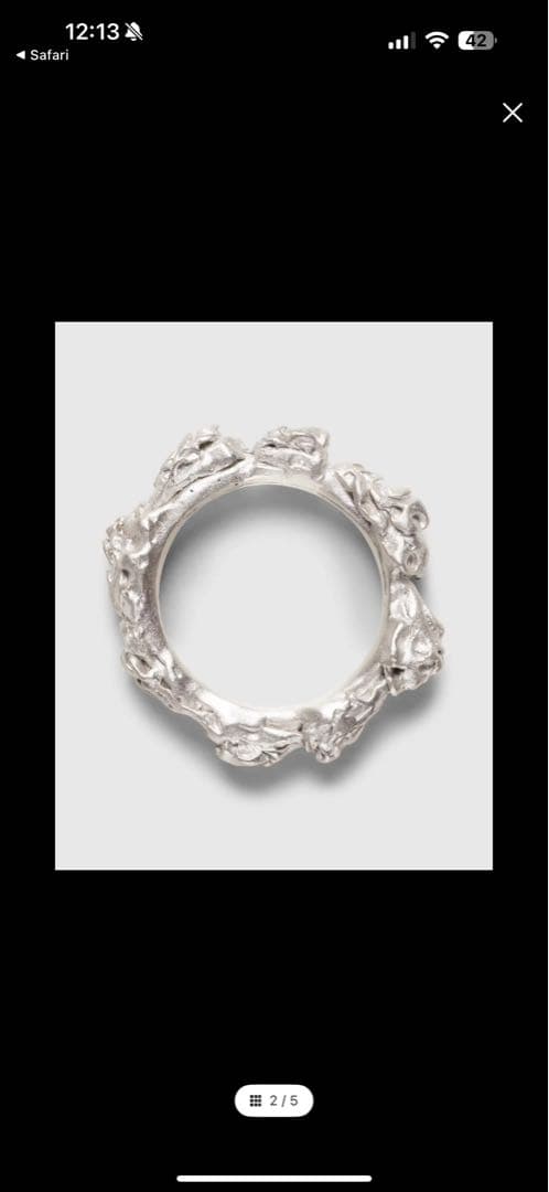 S*2様 OUR LEGACY アワーレガシー リング アワレガ