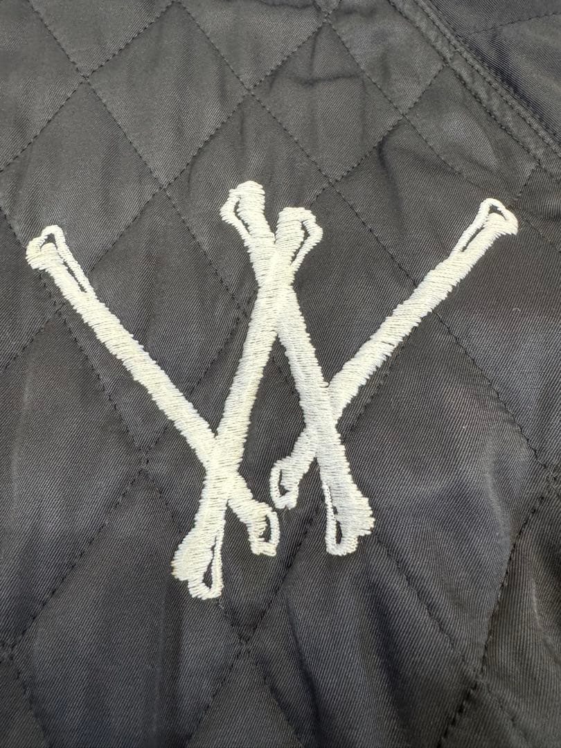 WTAPS スカジャン　別珍　リバーシブル　髑髏 刺繍　S size