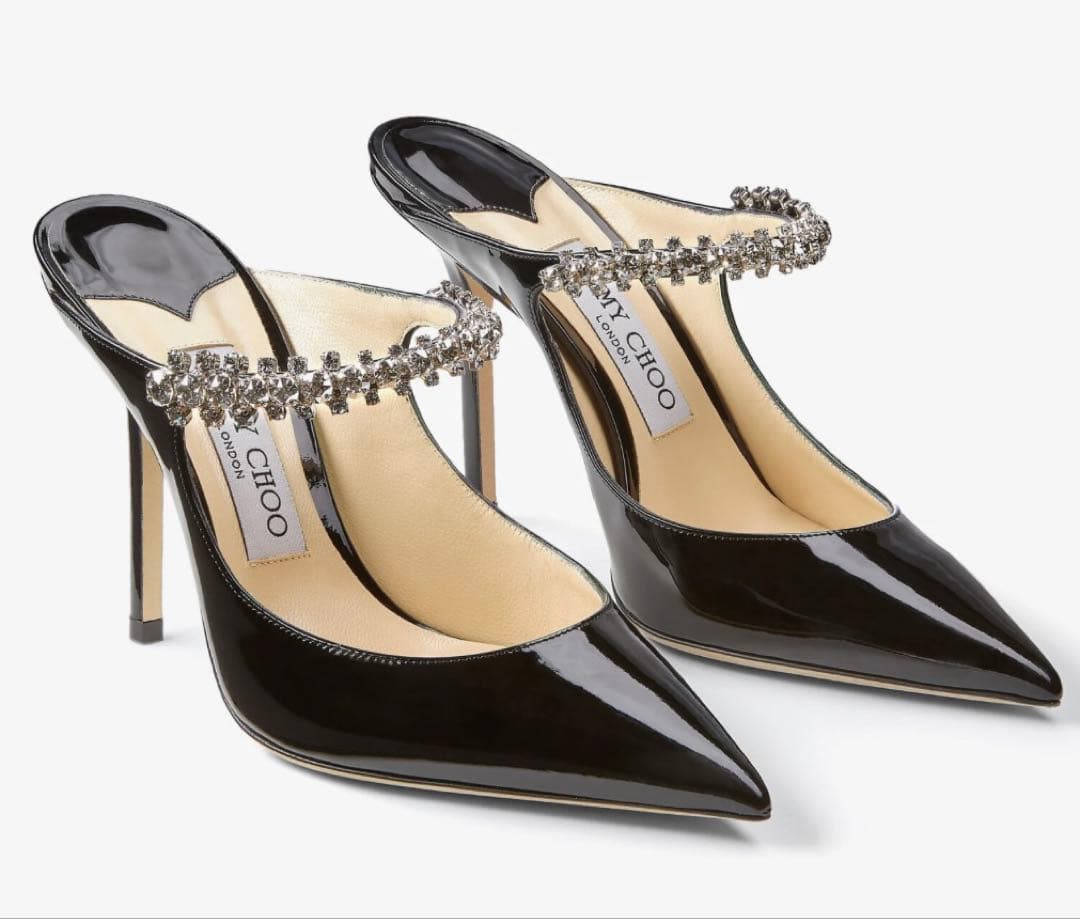 ジミーチュウ　 bing100 ヒール　ミュール