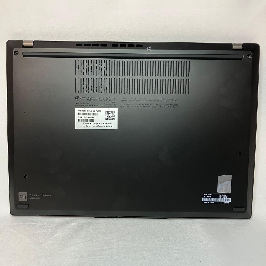 美品 X13 Gen4 13世代 i5 16GB SSD WUXGA オフィス付