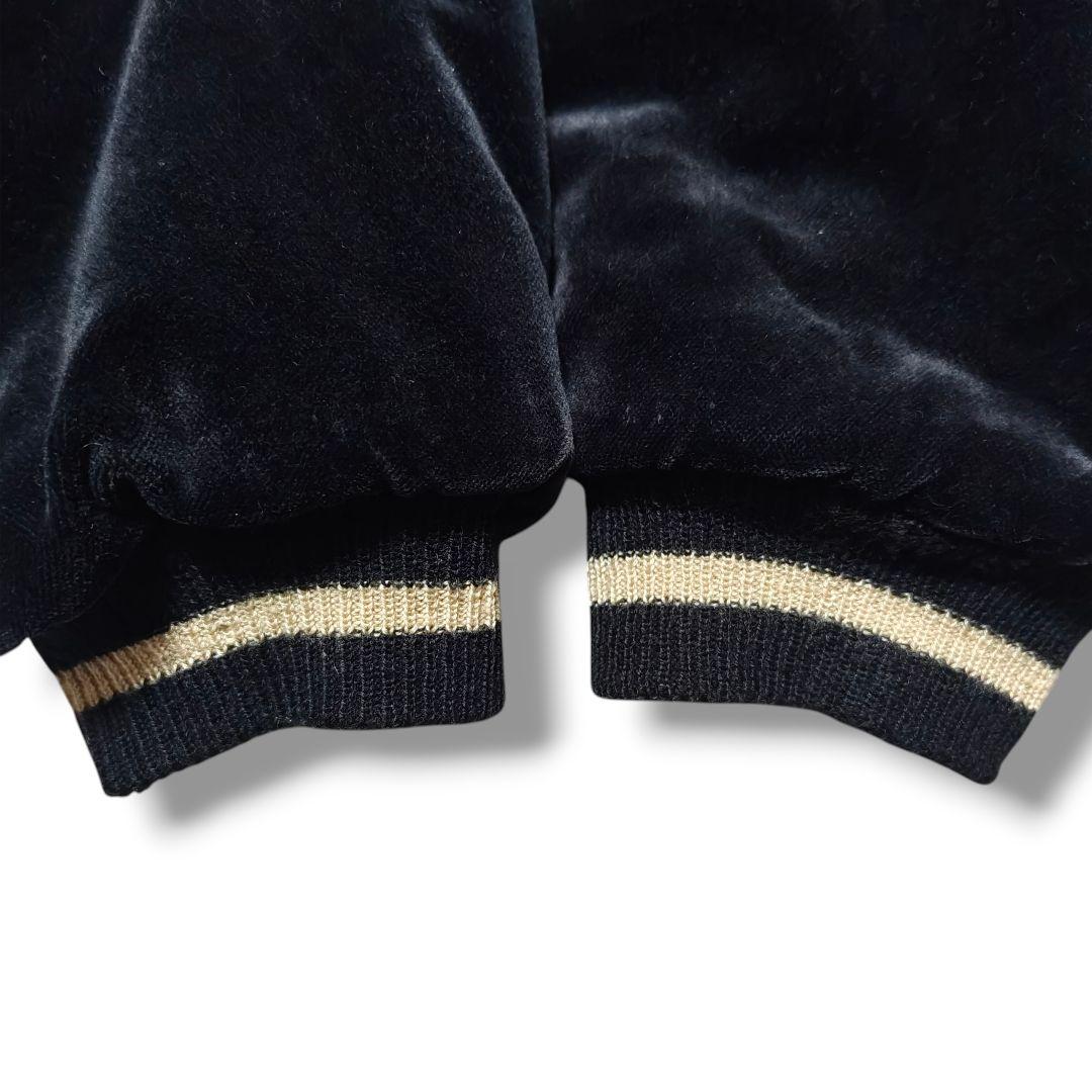 訳アリ テーラー東洋 アラスカ 別珍 リバーシブル スカジャン 白熊 犬ぞり L