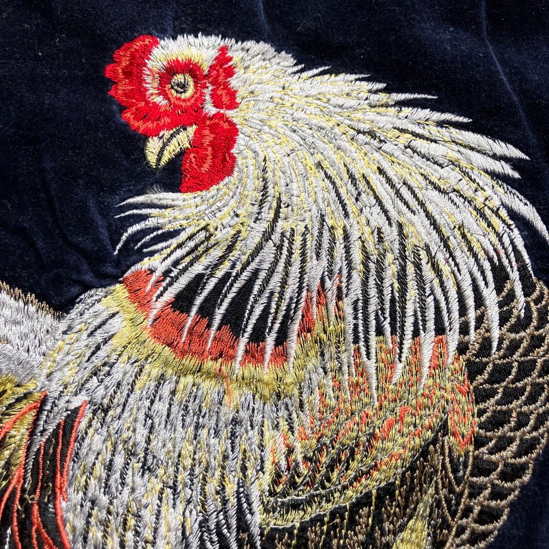 ドゥニーム　スカジャン　リバーシブル　別珍　レーヨン　旧ドゥニーム　SHINS期