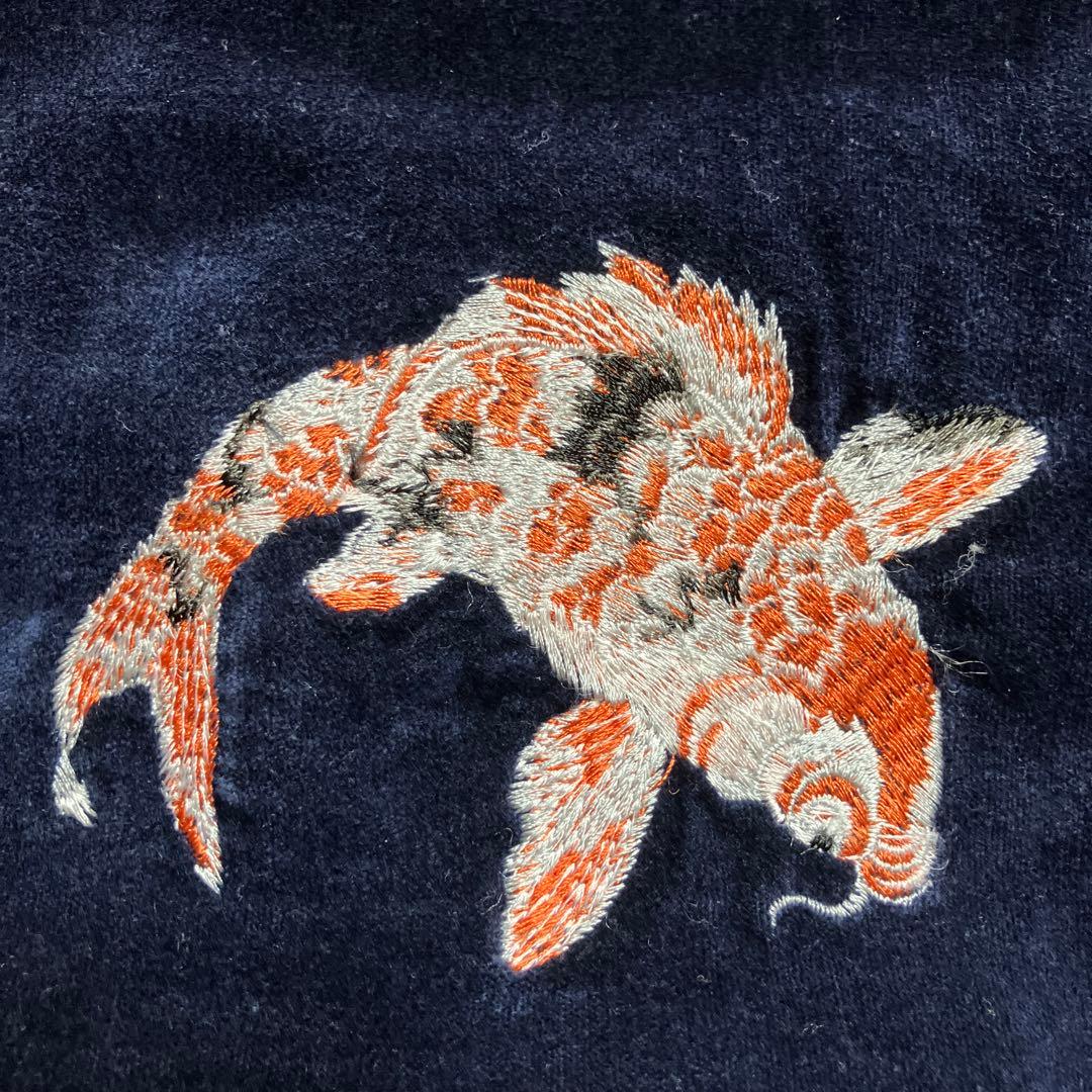 ドゥニーム　スカジャン　リバーシブル　別珍　レーヨン　旧ドゥニーム　SHINS期