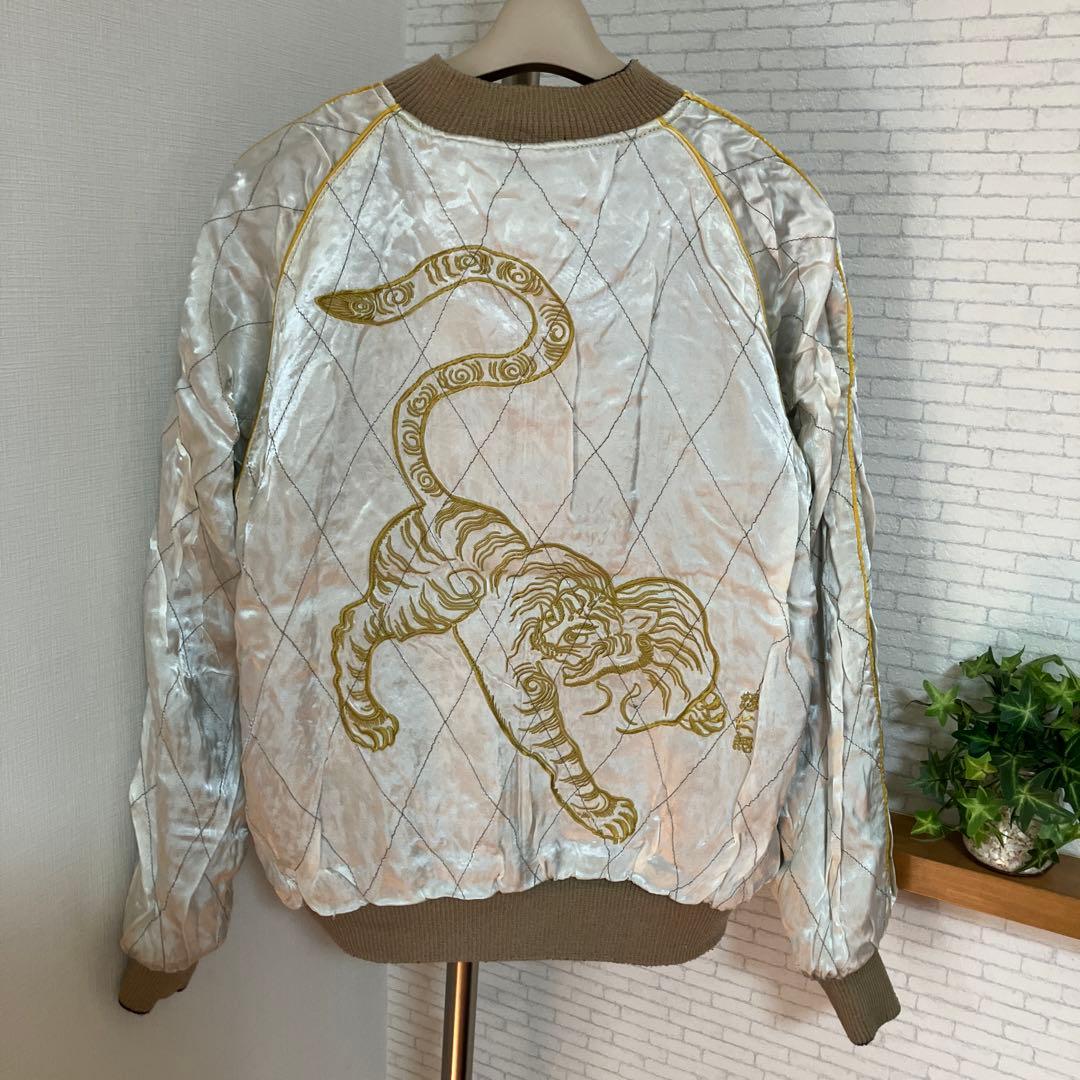 ドゥニーム　スカジャン　リバーシブル　別珍　レーヨン　旧ドゥニーム　SHINS期