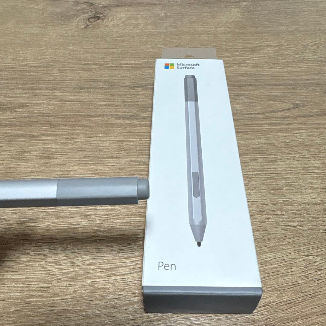 Surfaceタッチペン microsoft パソコン グレー シルバー