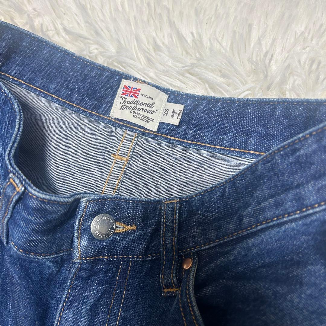 トラディショナルウェザーウェア　UNIONSLACKS デニムパンツ　XS