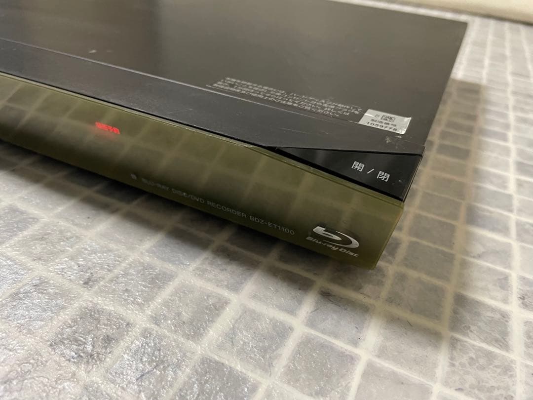 Sony BDZ-ET1100 ブルーレイレコーダー 動作品