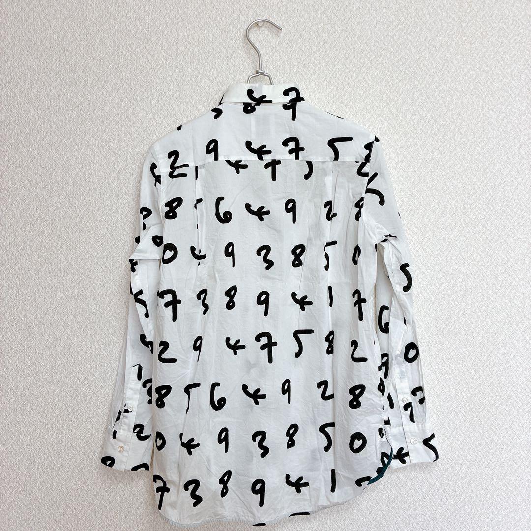 美品✨ Paul Smith ポールスミス ナンバーズ 数字 シャツ オンワード