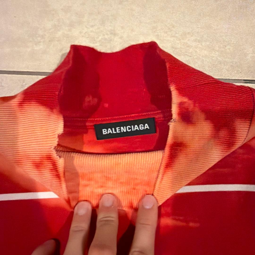 BALENCIAGA 長袖トレーナー 赤・オレンジ